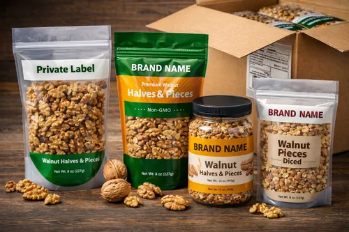 Bulk Retail packaging programs for walnuts for wholesale supply — Atlas Global Trading Co.